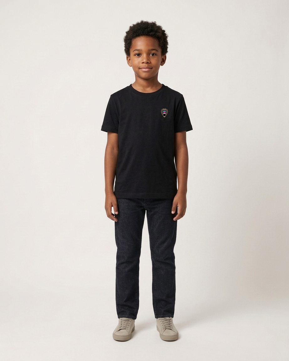 Black Youth Crew Neck