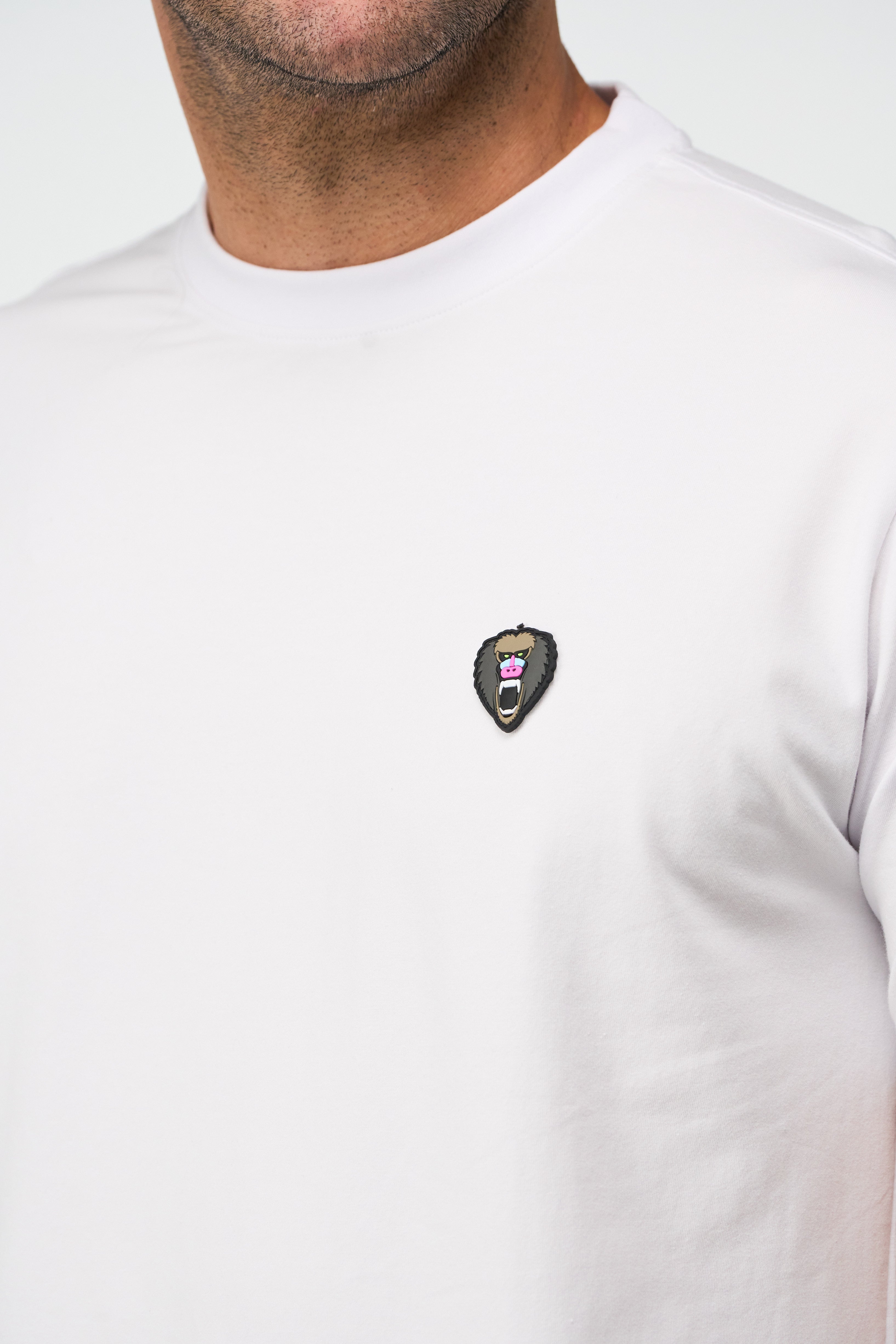 White Crew Neck