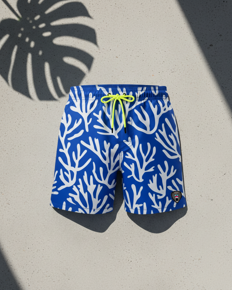 Short juvenil Coral Vibe